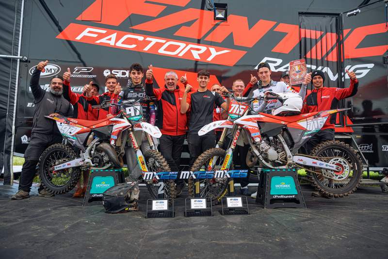 Latvia, Another 1-2 for the Fantic Factory EMX125 Team