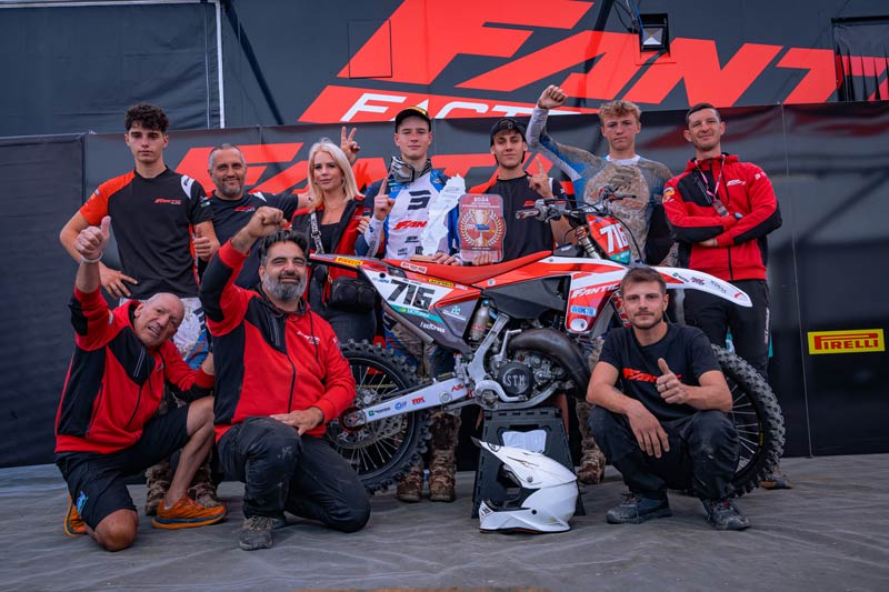 The Fantic XX 125 riders were back in action for round 8 of the EMX125 European Championship